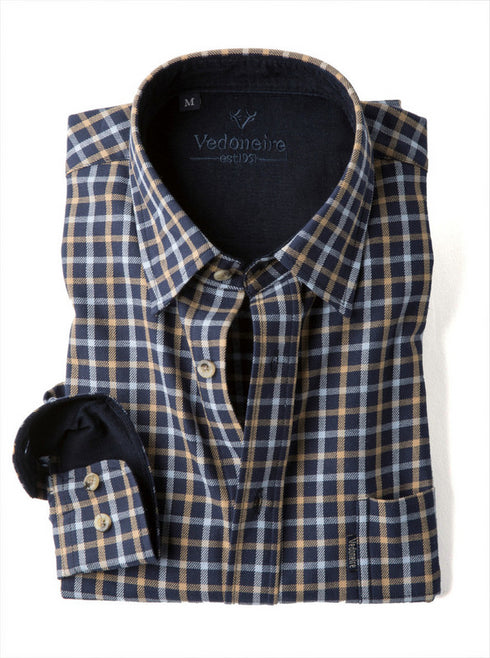 Vedoneire Kyle Heavy Brush Twill Shirt 2280 – Men's Brushed Cotton